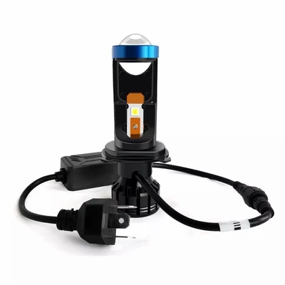 Super White Proiettore 10000Lm Mini Car Light Led H4 Lente per proiettore Hi / Lo Beam H7 Led Headlight